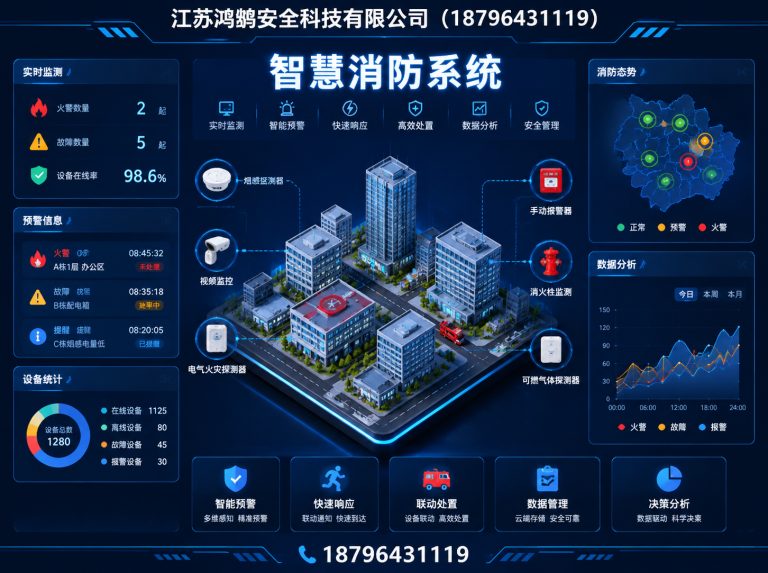 仙桃智慧消防系统展示图